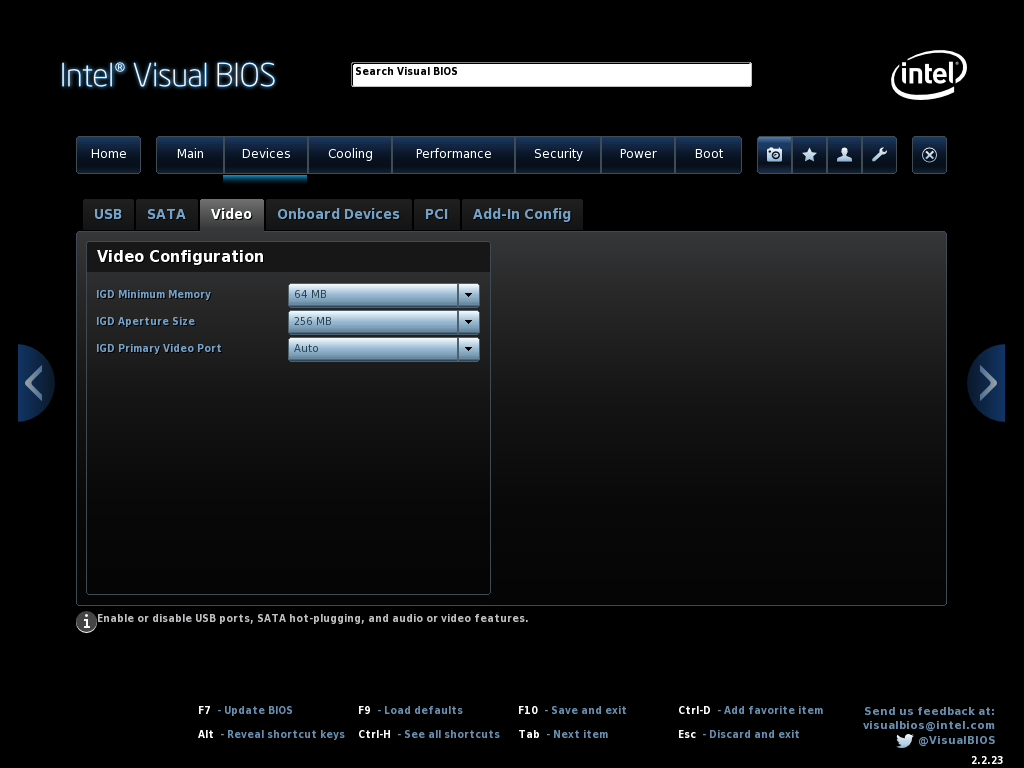 Required Bios Settings Nuc8i7beh 6483